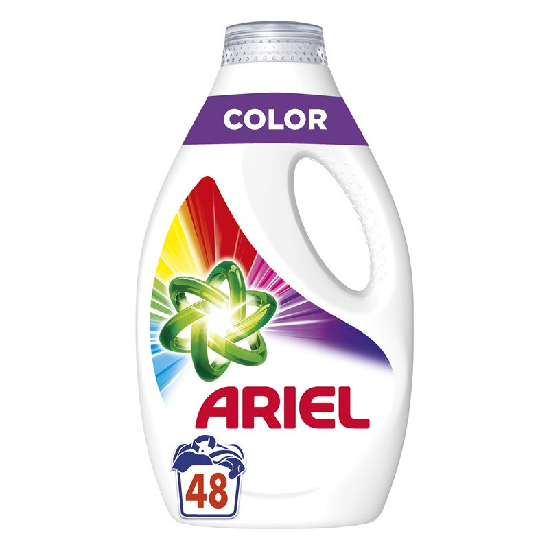 Skystas skalbiklis Ariel color 48skalbimai, 2.4 l Skystas skalbiklis Ariel color 48skalbimai, 2.4 l