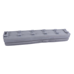 Plovimo šepečio šluostė Thema Lux LZ43-R, 280 mm, pilka