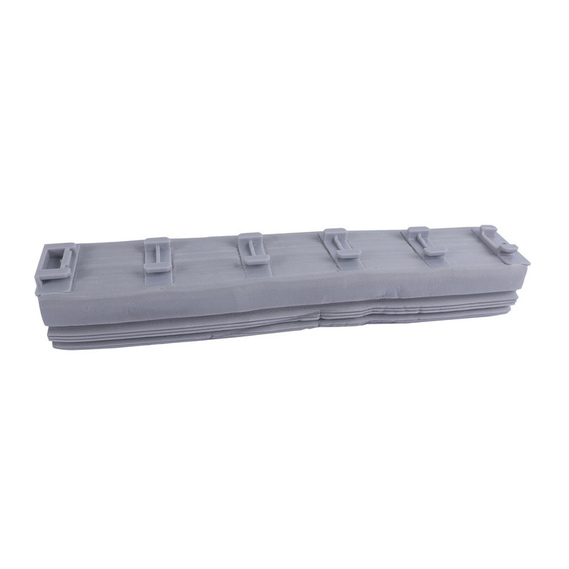 Plovimo šepečio šluostė Thema Lux LZ43-R, 280 mm, pilka