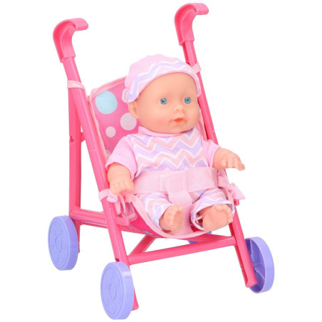 Lėlė - kūdikis su priedais, 20 cm
