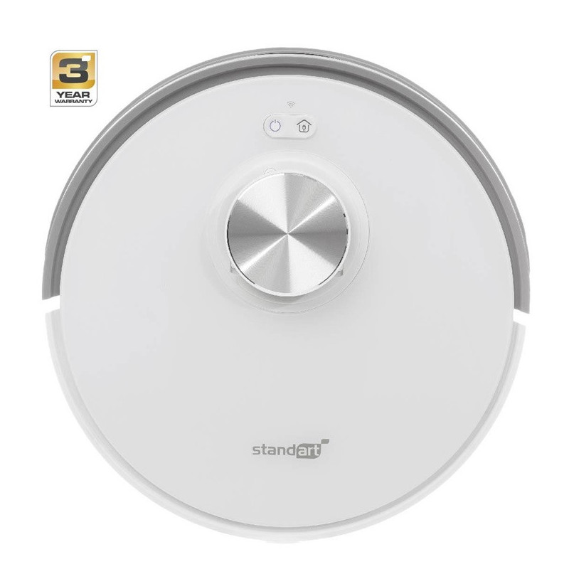 Dulkių siurblys - robotas Standart L100PRO, baltas Dulkių siurblys - robotas Standart L100PRO, baltas