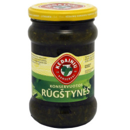 Konservuotos rugštynės, (KKF)  280 g