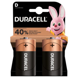 Baterijos DURACELL, D, LR20, 2 vnt.