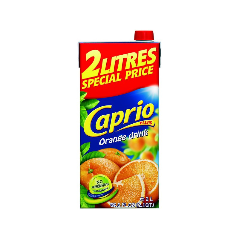 Apelsinų gėrimas CAPRIO, 2 l