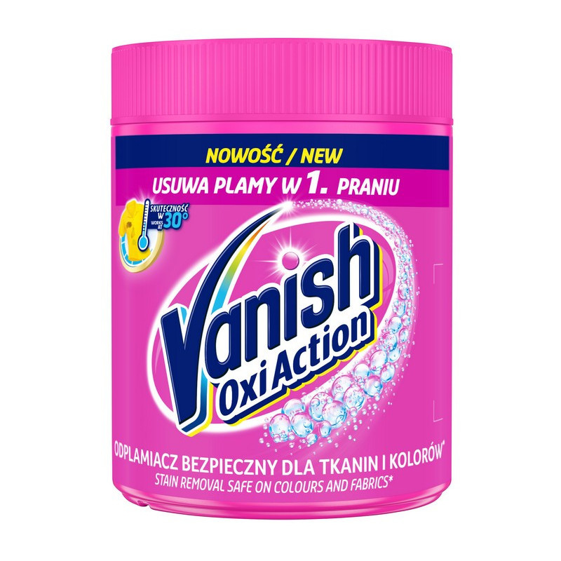 Milteliai dėmėms šalinti VANISH Oxi Action, 470 g