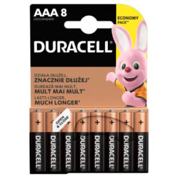 Elementai DURACELL AA/LR06, 1,5V, 8 vnt.