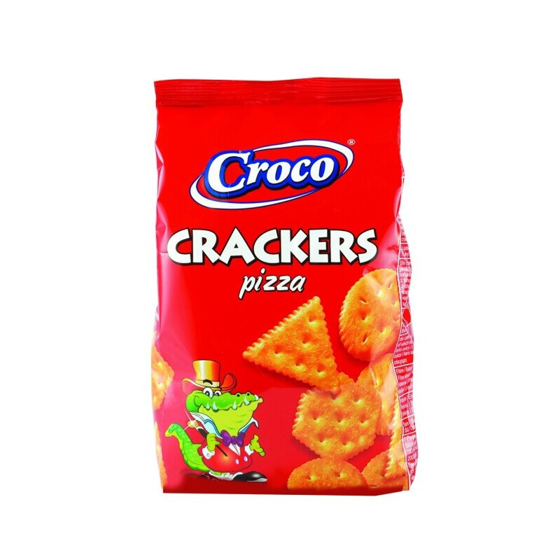 Krekeriai picos sk. CROCO PIZZA, 100 g