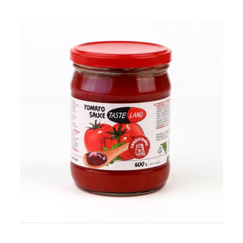 Tradicinis pomidorų padažas TASTE LAND, 500 g