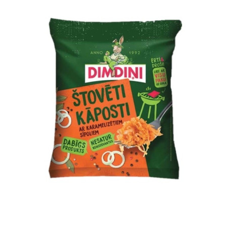 Troškinti kopūstai su karam. svogūnais,  500 g, 1 vnt.