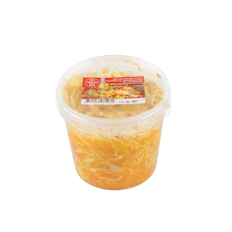 Daržovių salotos 800 g, 1 vnt.