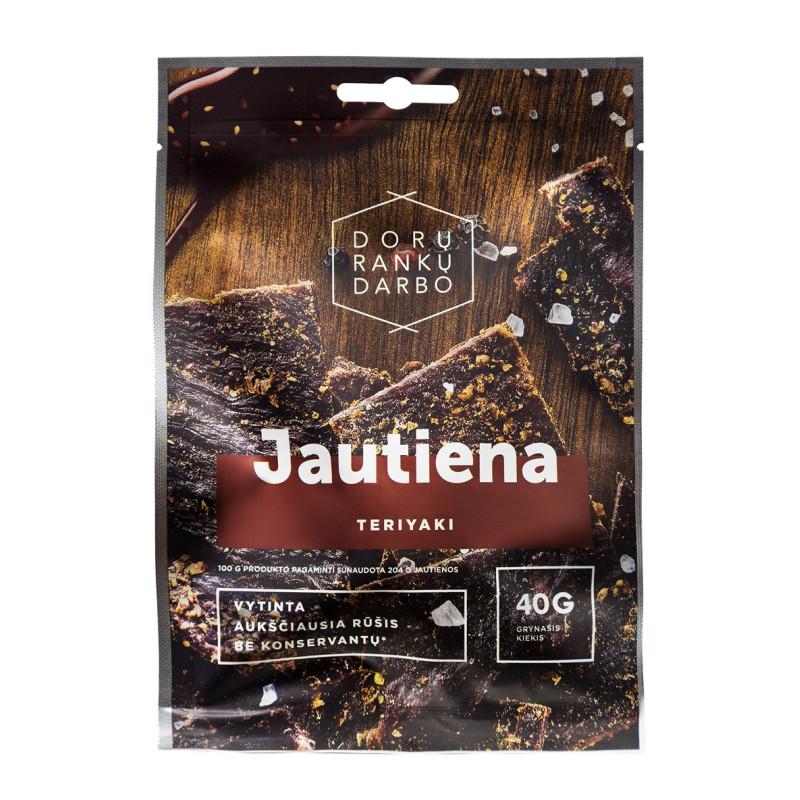 Teryaki jautiena vytinta DORA, 40 g