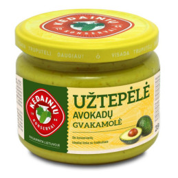KĖDAINIŲ avokadų gvakamolė, 280 g