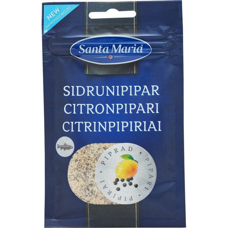 Citrinpipiriai SANTA MARIA, 30 g