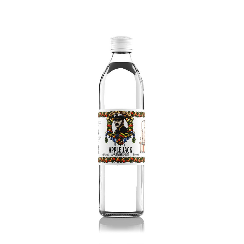 Obuolių vyno spirit. gėrimas Apple Jack, 45%, 500 ml