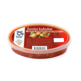 Kepti žuvies kukuliai DAUPARŲ ŽUVIS su pomid.pad.užpil.,300g