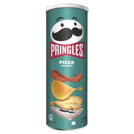 Traškus užkandis PRINGLES picos skonio, 165 g