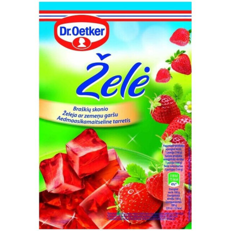 Želė DR. OETKER, braškių sk., 72 g