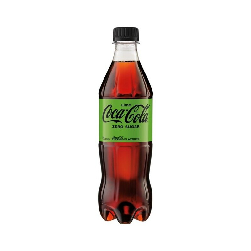 Gaivusis gėrimas COCA COLA ZERO Lime, gaz., 500 ml