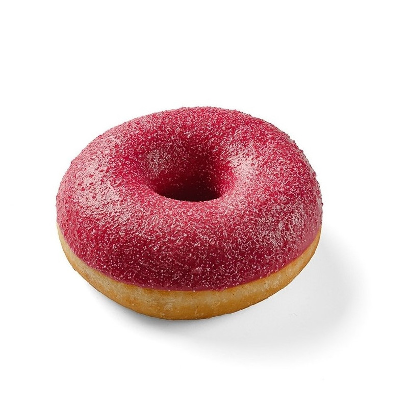 Rūgšti spurga DONUT RING OF SOUR su braškiniu įdaru, 65 g