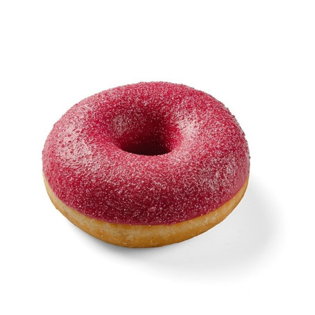 Rūgšti spurga DONUT RING OF SOUR su braškiniu įdaru, 65 g