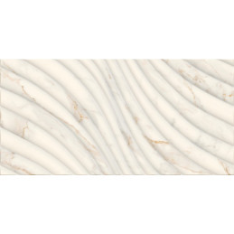 Keraminės dekoruotos sienų plytelės Bliss Gold Str, 30x60cm
