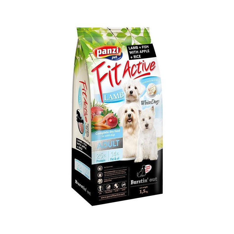 ĖDALAS ŠUNIMS „FIT ACTIVE WHITEDOGS 308555“ 1.5 KG