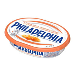 Šviežio sūrio gaminys PHILADELPHIA su lašiša, 175 g
