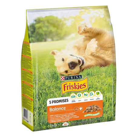 ĖDAL SAUSAS ŠUN FRISKIES SU VIŠTIENA 3KG