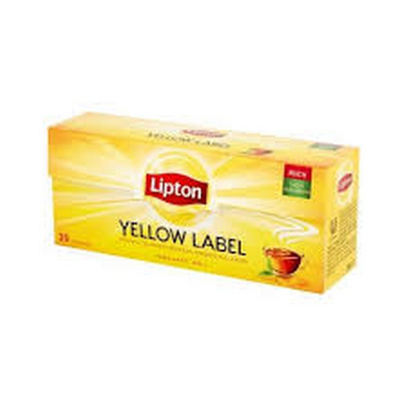 Juodoji arbata LIPTON YELLOW LABEL, 50 g