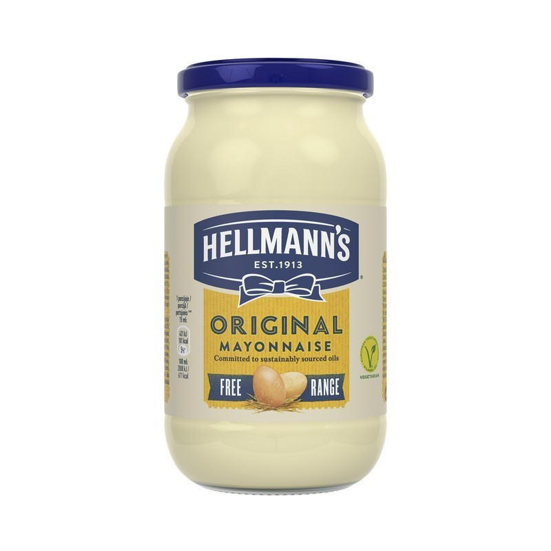 Majonezas HELLMANNS ORIGINAL, 76% rieb., 405 ml