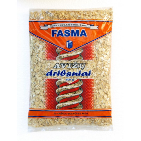 Avižiniai dribsniai FASMA, 0.4 kg