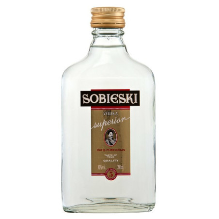 Degtinė SOBIESKI SUPERIOR, 40 %, 0.2 l