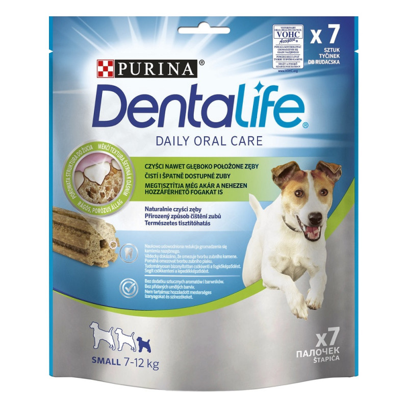 Šunų skanėstas mažo svorio šunims DENTALIFE, 115g