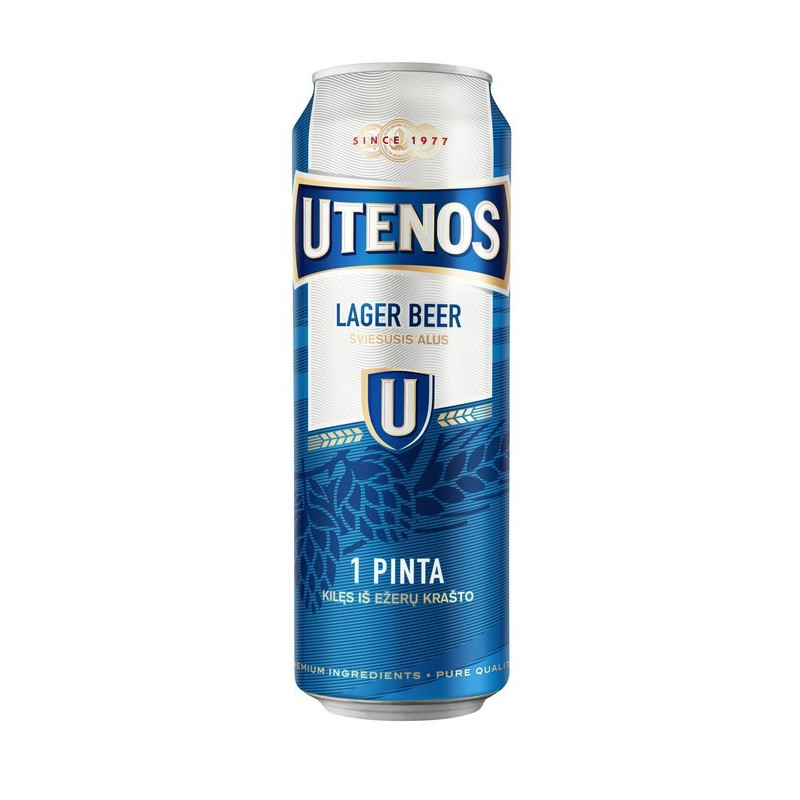 Alus UTENOS, 5 %, 1 l