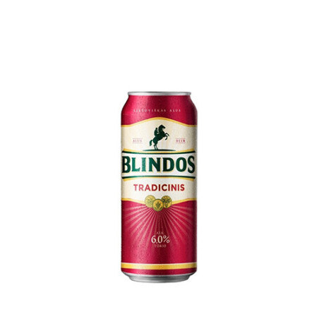 Alus BLINDOS Tradicinis, 6%, 0,5l