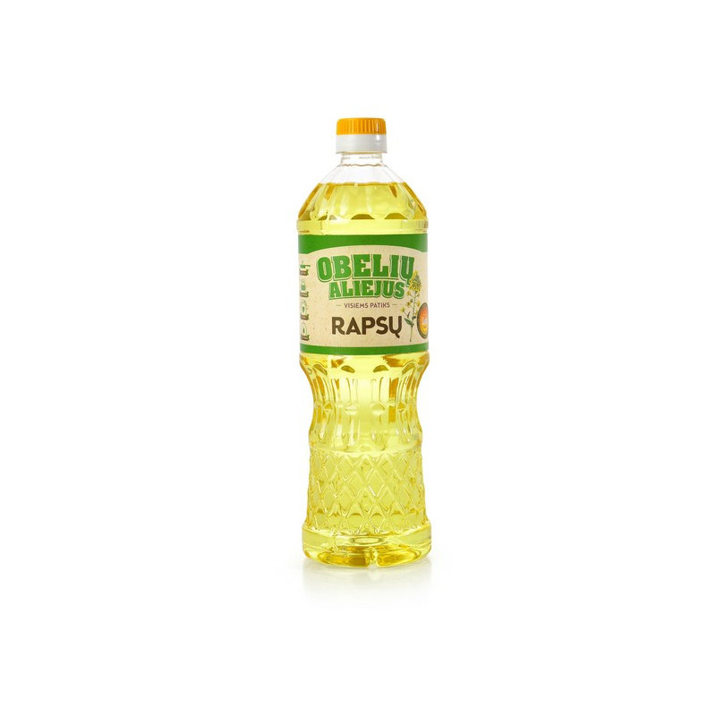 OBELIŲ rapsų aliejus, 900 ml