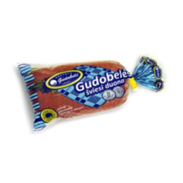 Šviesi ruginė raikyta GUDOBELĖS duona, 700 g