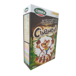 Sausi pusryčiai CINAMONI (pagalvėlės su cinamonu), 500 g