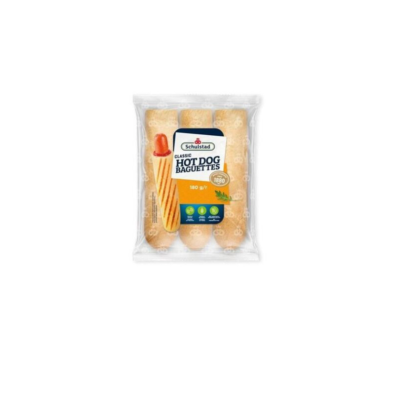 Prancūziškos dešrainių bandelės, 180 g Prancūziškos dešrainių bandelės, 180 g