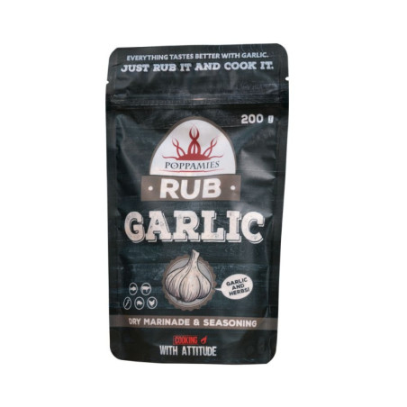 Prieskonių mišinys GARLIC RUB, 200 g