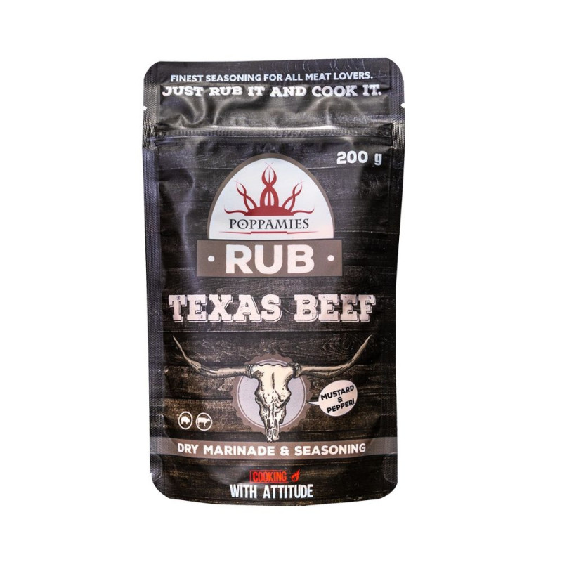 Prieskonių mišinys TEXAS BEEF RYB, 200 g Prieskonių mišinys TEXAS BEEF RYB, 200 g