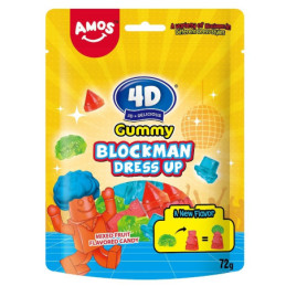 Guminukai AMOS 4D BLOCKMAN DRESS UP, 72 g