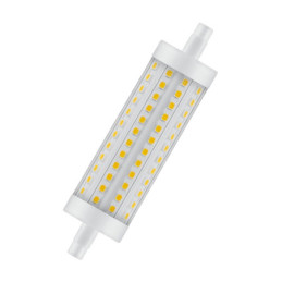 LED lemputė Osram R7S, 118mm, 12.5W, 2700K, 1521lm, skaidri