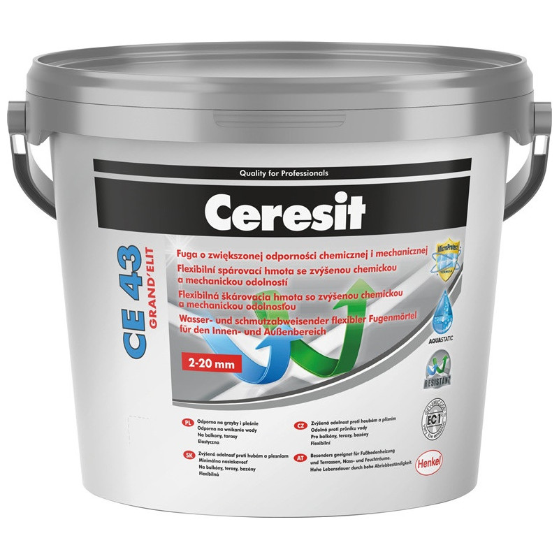 Ekstra elastingas glaistas siūlėms CE43/01 WHITE, 5 kg Ekstra elastingas glaistas siūlėms CE43/01 WHITE, 5 kg