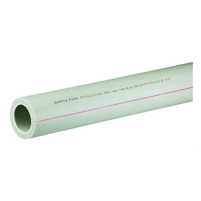 Vandentiekio vamzdis Sanitas PPR 01,1620, 16 x 2,7 mm x 4 m