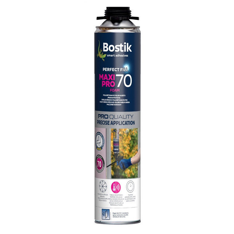 Putos Maxi 70 Pro Bostik, pistoletinės, 870 ml