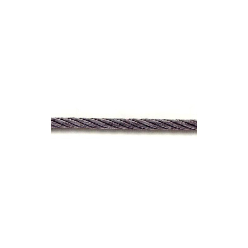 Universalus trosas, 9 mm, 6 x 19, cinkuotas