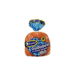 Šviesi ruginė raikyta GUDOBELĖS duona, 340 g