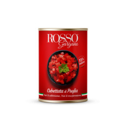 Konservuoti pomidorai ROSSO GARGANO, smulkinti, skard. 400 g