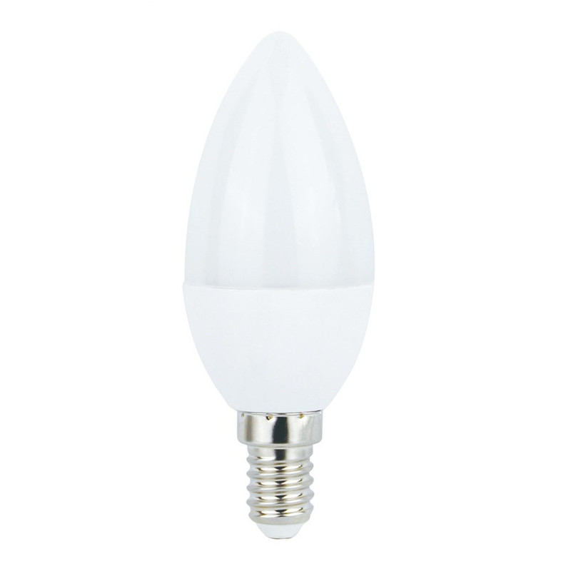 LED lemputės OKKO, C37, E14, 6 W, 510 lm, 3000 K, 3 vnt.